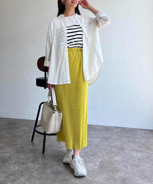 Chez toi(シェトワ)の「BACKシアーリネンシャツ(シャツ/ブラウス・レディース・ピンク/ベージュ/ブラック/オフホワイト・FREE)」の16枚目の写真