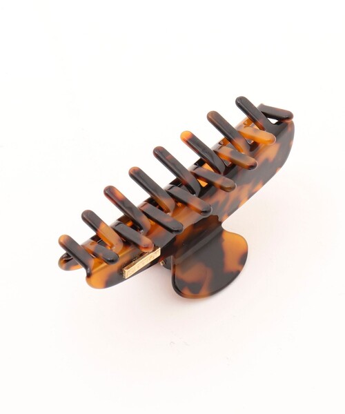 NOLLEY’S(ノーリーズ)の「アシメヘアクリップ(バレッタ/ヘアクリップ・レディース・ブラウン系その他・FREE)」の4枚目の写真