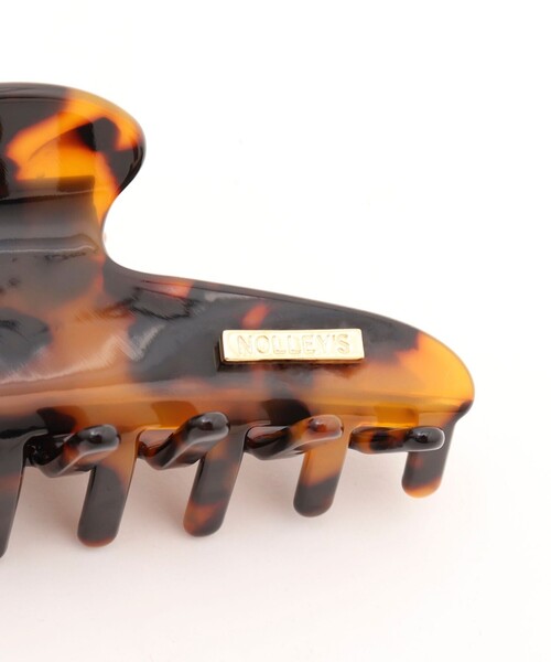 NOLLEY’S(ノーリーズ)の「アシメヘアクリップ(バレッタ/ヘアクリップ・レディース・ブラウン系その他・FREE)」の2枚目の写真