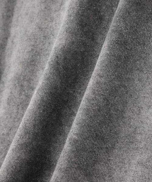 DANKE SCHON（ダンケシェーン）の「DankeSchon/ダンケシェーン/PIGMENT SPRAYING WRONGWAR S/S TEE/半袖Tシャツ（Tシャツ/カットソー・メンズ・グレー/ブラック・L/M）」の4枚目の写真