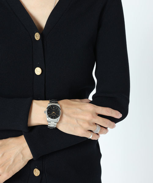 IENA(イエナ)の「【SEIKO / セイコー】Exclusive IENA x HIROB Black【別注】(アナログ腕時計・レディース・シルバー・FREE)」の7枚目の写真