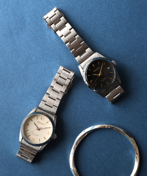 IENA(イエナ)の「【SEIKO / セイコー】Exclusive IENA x HIROB Black【別注】(アナログ腕時計・レディース・シルバー・FREE)」の10枚目の写真