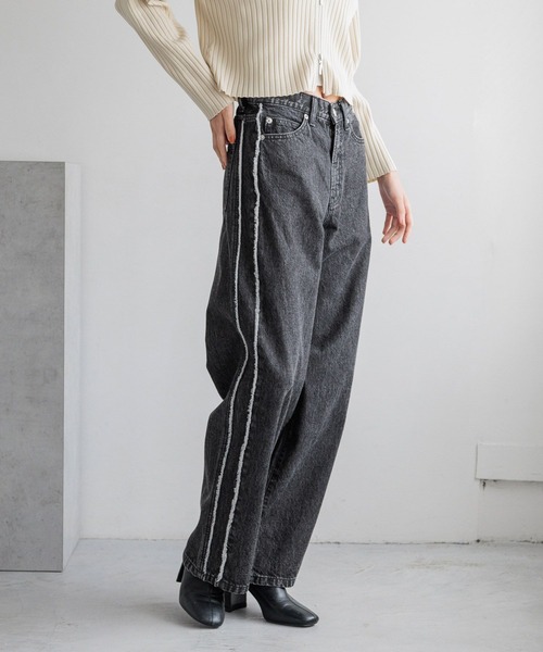LOWRYSFARM ＣＯＮＥ ストレートデニムパンツ LOWRYS FARM（ローリーズファーム）の「CONEストレート