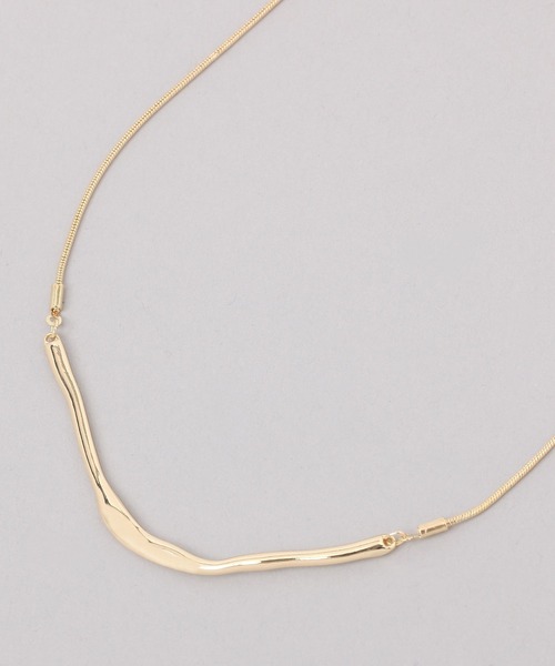 HARE(ハレ)の「2WAYタイネックレス(HARE)(ネックレス・レディース・シルバー/ゴールド・FREE)」の4枚目の写真