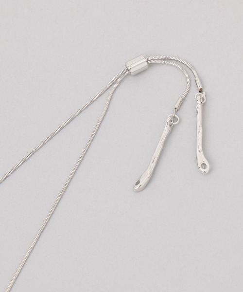 HARE(ハレ)の「2WAYタイネックレス(HARE)(ネックレス・レディース・シルバー/ゴールド・FREE)」の8枚目の写真