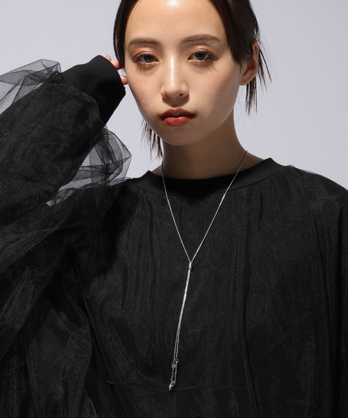 HARE(ハレ)の「2WAYタイネックレス(HARE)(ネックレス・レディース・シルバー/ゴールド・FREE)」の11枚目の写真