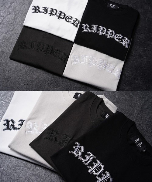 セール】【RIPPER】オールドイングリッシュ カレッジロゴ
