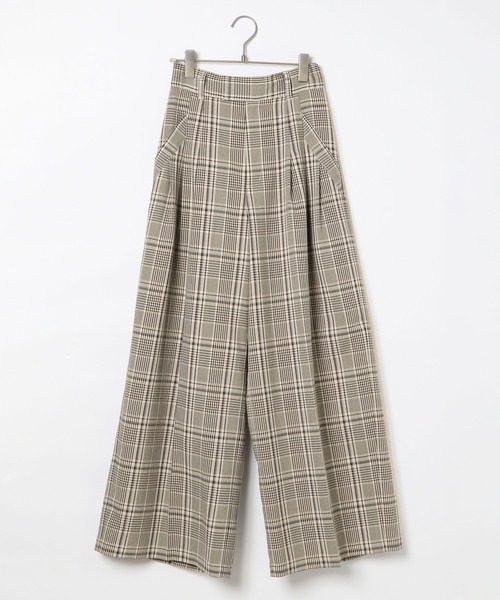 PAGEBOY(ページボーイ)の「タックスラックス(スラックス・レディース・ブラック/ベージュ系その他/ブラウン・SMALL/MEDIUM)」の5枚目の写真