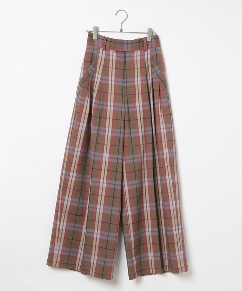 PAGEBOY(ページボーイ)の「タックスラックス(スラックス・レディース・ブラック/ベージュ系その他/ブラウン・SMALL/MEDIUM)」の7枚目の写真