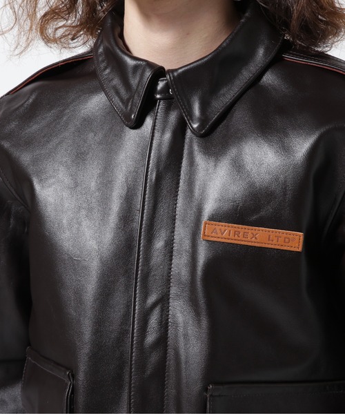 AVIREX LIMITED 米国製 ビンテージ A-2 特大サイズ4X 濃茶 Vintage 70s Avirex A-2 Leather Bomber Jacket 1978-01 Mens 40