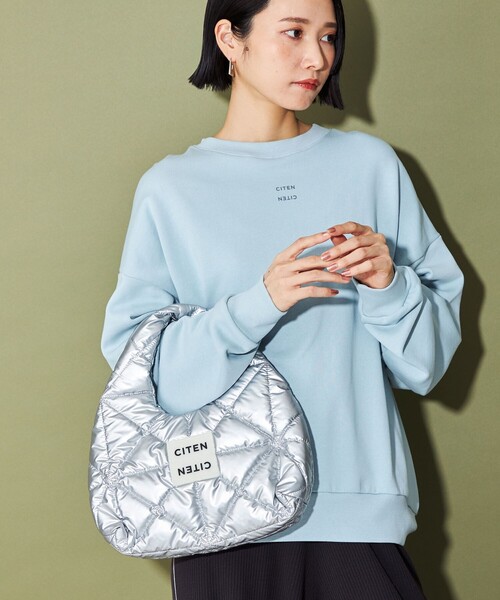 CITEN（シテン）の「＜CITEN＞パデッド トライアングルトート（トート