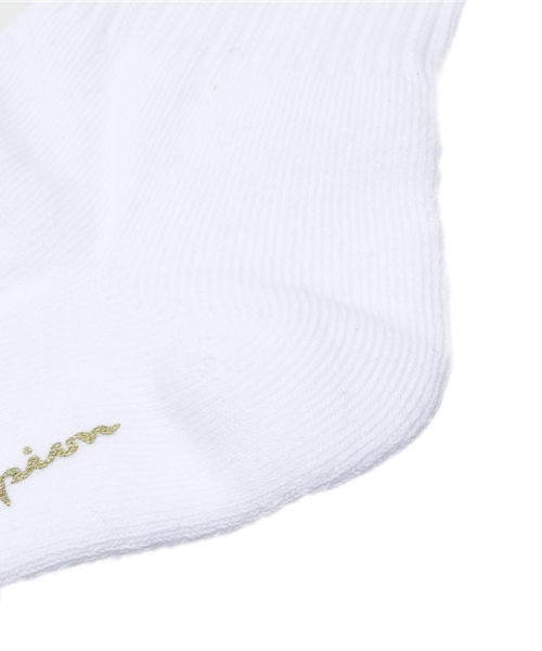 Champion(チャンピオン)の「【Champion/チャンピオン】フルパイル3P金刺繍ソックス(ソックス/靴下・メンズ・ホワイト・フリ-)」の3枚目の写真