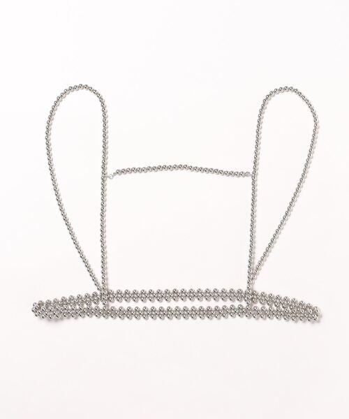 LOWRYS FARM（ローリーズファーム）の「ビーズハーネス　136324（サスペンダー・レディース・シルバー/アイボリー・FREE）」の13枚目の写真