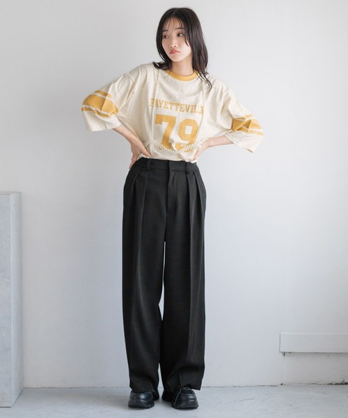 LOWRYS FARM（ローリーズファーム）の「ビーズハーネス　136324（サスペンダー・レディース・シルバー/アイボリー・FREE）」の3枚目の写真