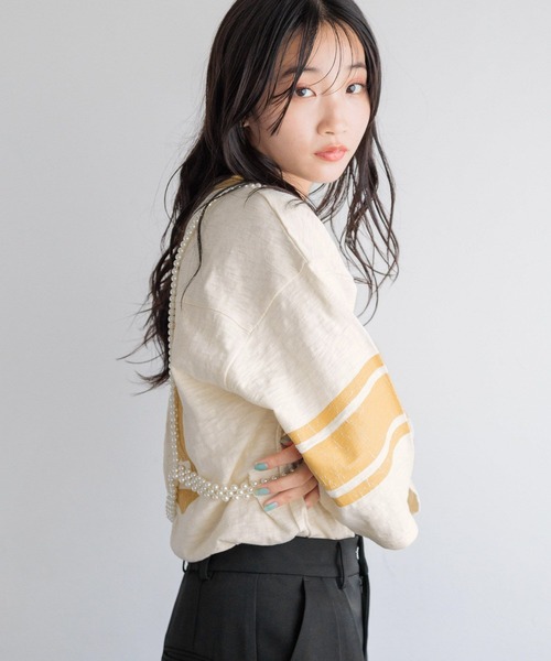 LOWRYS FARM（ローリーズファーム）の「ビーズハーネス　136324（サスペンダー・レディース・シルバー/アイボリー・FREE）」の7枚目の写真