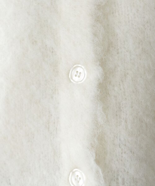 DISCOAT(ディスコート)の「【新色追加!/WEB限定】MIXブークレシャギーカーディガン(カーディガン/ボレロ・レディース・ピンク/ブルー/ライトベージュ/イエロー/ブラウン/グリーン/アイボリー/ブラック・MEDIUM)」の16枚目の写真