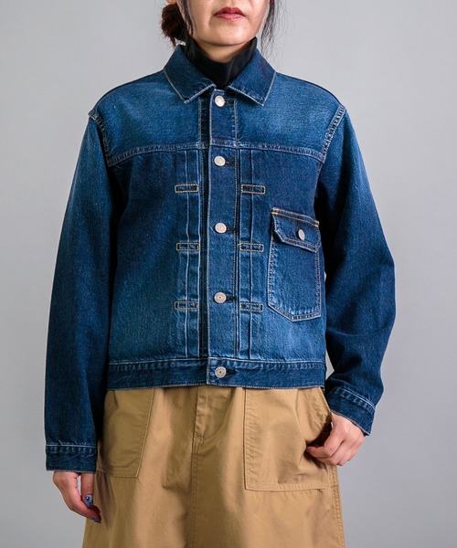 OMNIGOD womens / オムニゴッド] 12ozセルヴィッチデニム 1stタイプ