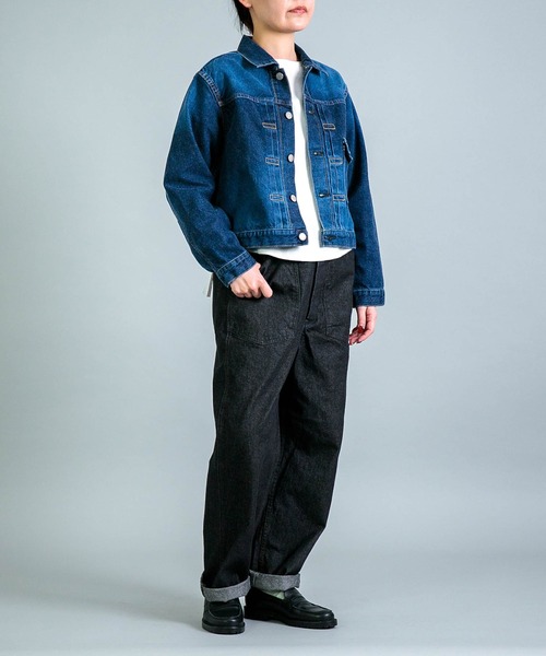 OMNIGOD womens / オムニゴッド] 12ozセルヴィッチデニム 1stタイプ