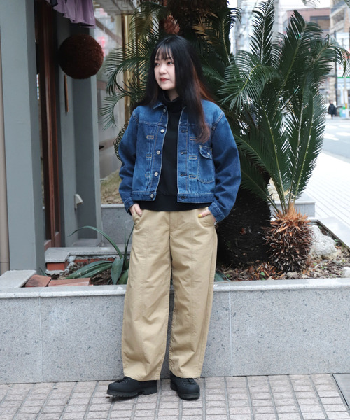 OMNIGOD womens / オムニゴッド] 12ozセルヴィッチデニム 1stタイプ