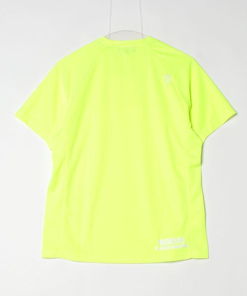 REGIEVO（レジエボ）の「REGIEVO メッシュスポーティーTシャツ　REGIEVOロゴ（Tシャツ/カットソー・メンズ・イエロー/ブラック/オフホワイト・LARGE/X-LARGE/MEDIUM）」の4枚目の写真