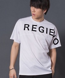 REGIEVO メッシュスポーティーTシャツ　REGIEVOロゴ