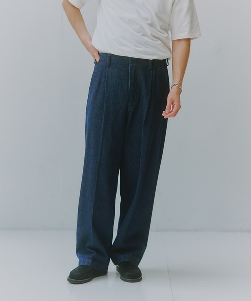 NewAnce(ニュアンス)の「【NewAnce】Denim Trousers(デニムパンツ・メンズ・ホワイト/ネイビー/ブラック・M/L)」の19枚目の写真