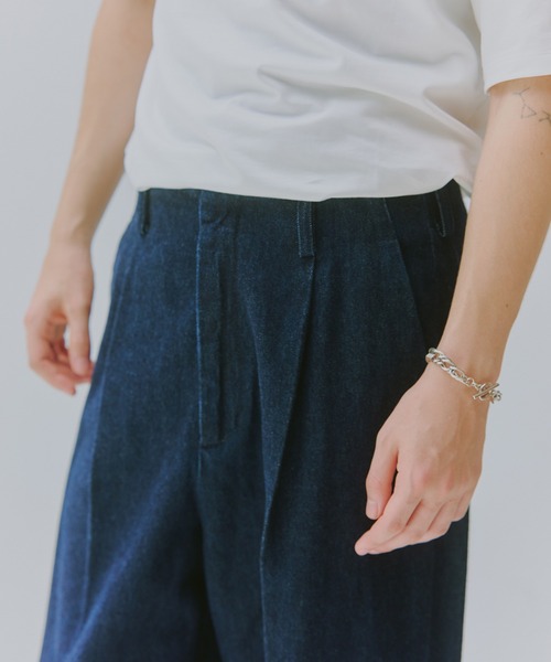 NewAnce(ニュアンス)の「【NewAnce】Denim Trousers(デニムパンツ・メンズ・ホワイト/ネイビー/ブラック・M/L)」の20枚目の写真