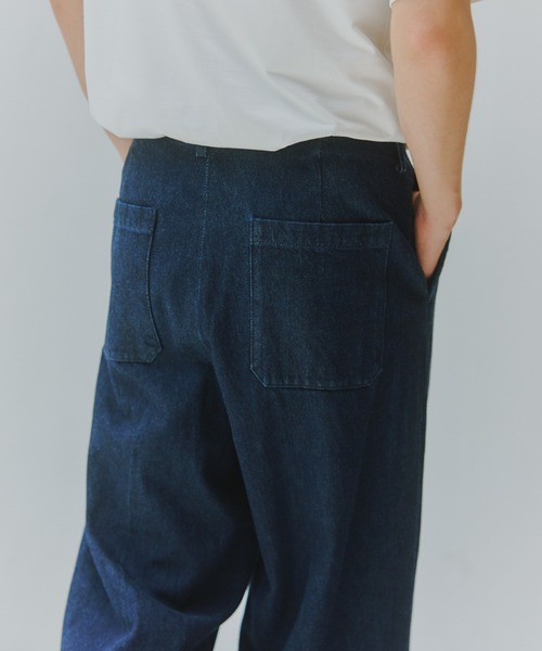 NewAnce(ニュアンス)の「【NewAnce】Denim Trousers(デニムパンツ・メンズ・ホワイト/ネイビー/ブラック・M/L)」の21枚目の写真