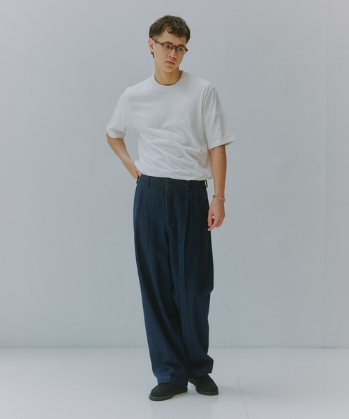 NewAnce(ニュアンス)の「【NewAnce】Denim Trousers(デニムパンツ・メンズ・ホワイト/ネイビー/ブラック・M/L)」の22枚目の写真