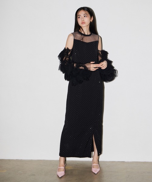 アンドレスド　ディタッチドスリーブドレス ディタッチドスリーブドレス / detached sleeve dress（ドレス