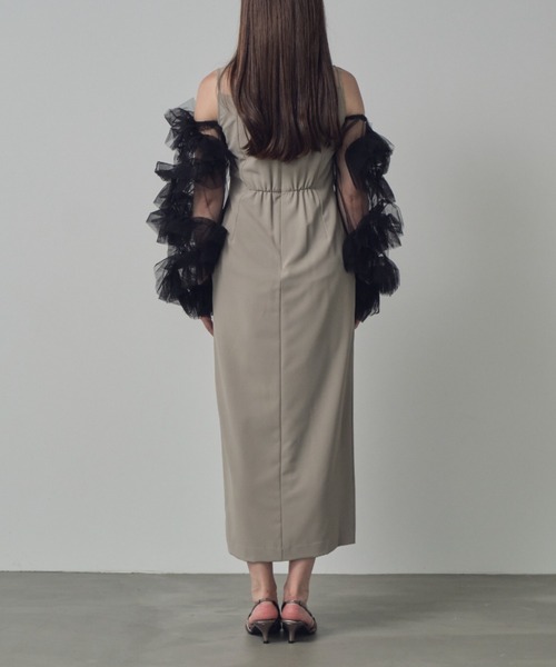 detached sleeve dress ディタッチドスリーブドレス（ドレス