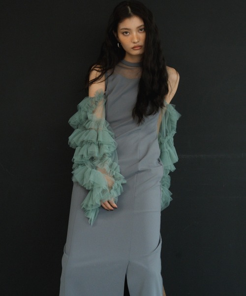 衝撃特価 セール】detached ディタッチドスリーブドレス dress sleeve スーツ・フォーマル・ドレス