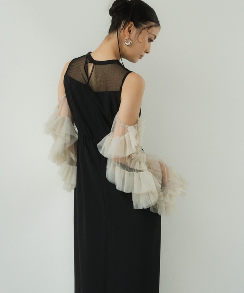 セール】ディタッチドスリーブドレス / detached sleeve dress（ドレス