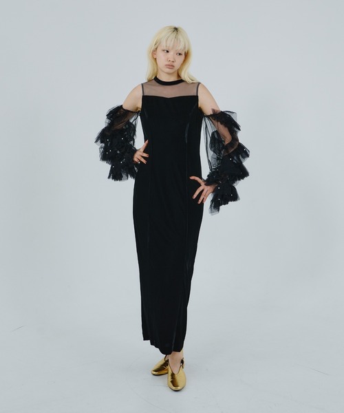 セール】ディタッチドスリーブドレス / detached sleeve dress（ドレス