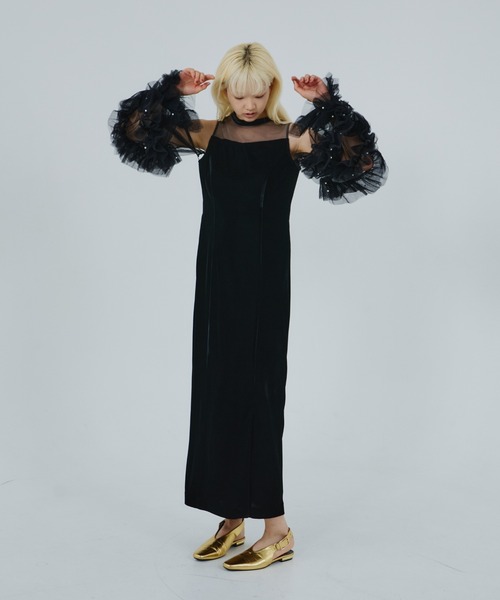セール】ディタッチドスリーブドレス / detached sleeve dress（ドレス