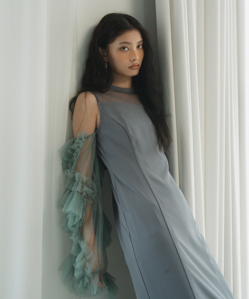 セール】ディタッチドスリーブドレス / detached sleeve dress（ドレス