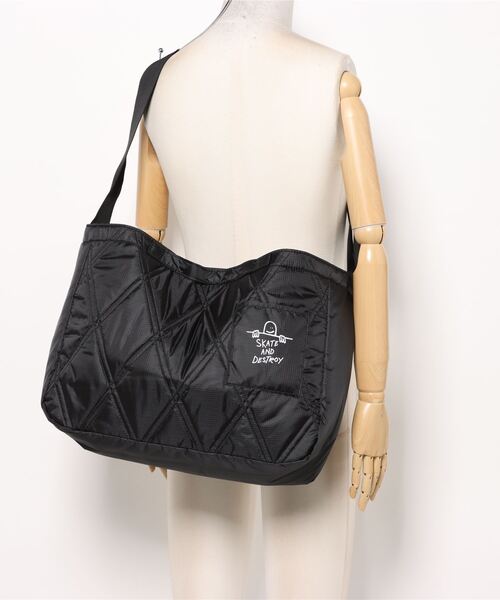 THRASHER（スラッシャー）の「THRASHER スラッシャー QUILTING Shoulder Bag/キルティングデザインショルダーバッグ（ショルダーバッグ・メンズ・その他1/その他2/その他3・FREE）」の9枚目の写真