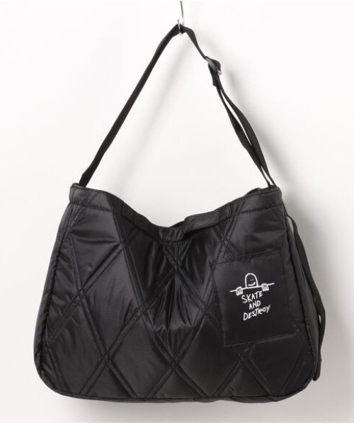 THRASHER（スラッシャー）の「THRASHER スラッシャー QUILTING Shoulder Bag/キルティングデザインショルダーバッグ（ショルダーバッグ・メンズ・その他1/その他2/その他3・FREE）」の3枚目の写真