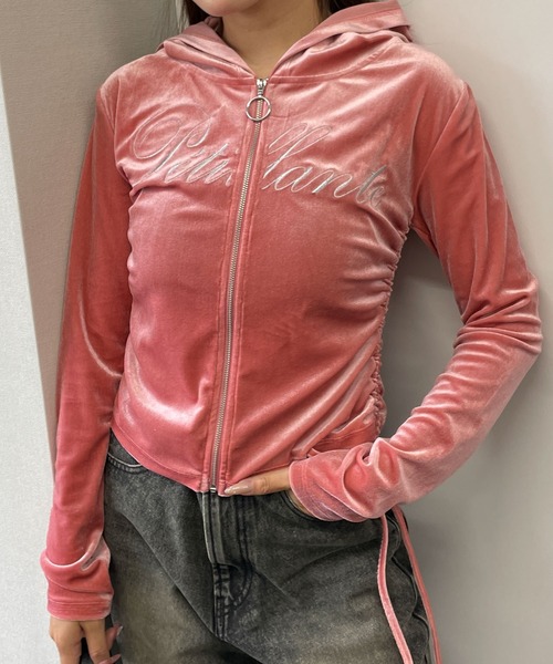 セール】WEGO/サイドドロストベロアパーカー（パーカー）｜WEGO