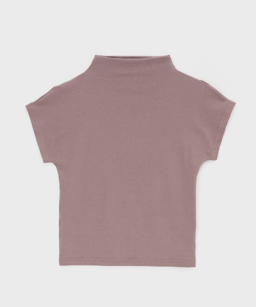 BLACKUP（ブラックアップ）の「[MADE]  ティピンハーフネックモーダルTシャツ（Tシャツ/カットソー・レディース・ダークブラウン/ブラック/ピンク・ONESIZE）」の19枚目の写真