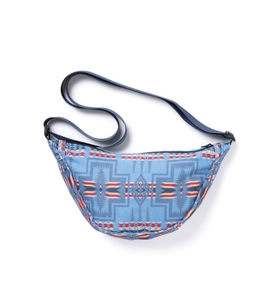 PENDLETON（ペンドルトン）の「コーデュロイムーンバッグ（ボディバッグ/ウエストポーチ・メンズ・ブラック系その他/オフホワイト/ブルー・FREE）」の11枚目の写真