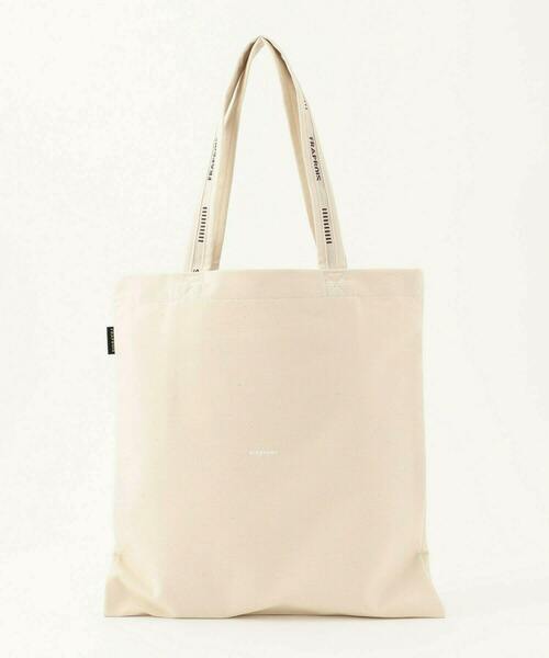 FRAPBOIS（フラボア）の「カラーロゴトート（トートバッグ・レディース・ブラック/ベージュ/キナリ・FREE）」の5枚目の写真