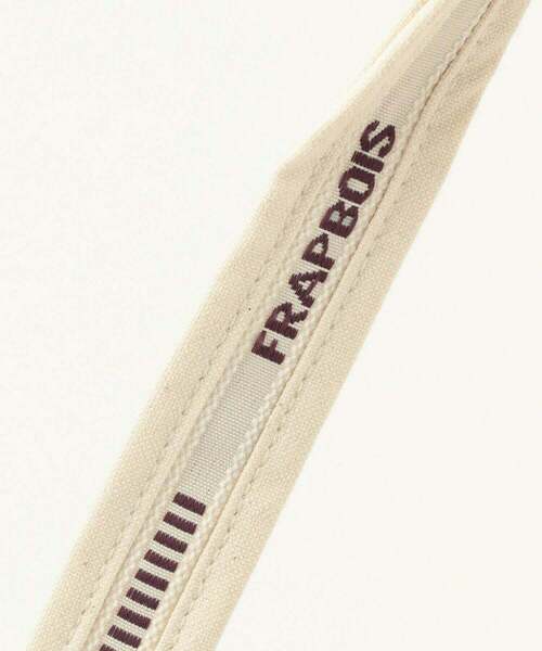FRAPBOIS（フラボア）の「カラーロゴトート（トートバッグ・レディース・ブラック/ベージュ/キナリ・FREE）」の9枚目の写真