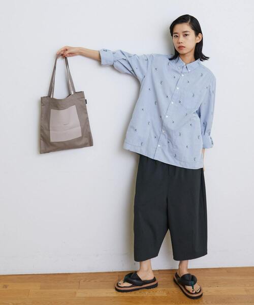 FRAPBOIS（フラボア）の「カラーロゴトート（トートバッグ・レディース・ブラック/ベージュ/キナリ・FREE）」の11枚目の写真