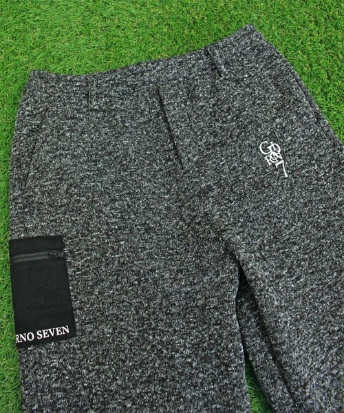 セール】ゴルフウェア ゴルフパンツ ニットフリース ボトムス 裏起毛