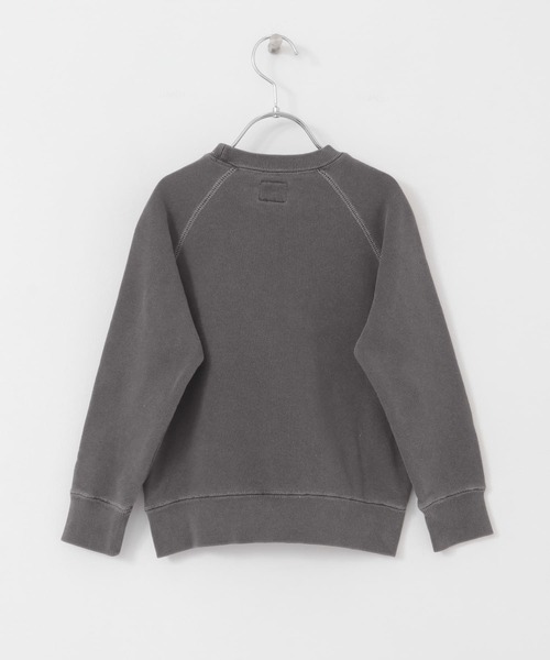 Lee(リー)の「Lee PIGMENT SWEAT(KIDS)(Tシャツ/カットソー・キッズ・ネイビー/チャコールグレー・140/130/120/110)」の15枚目の写真