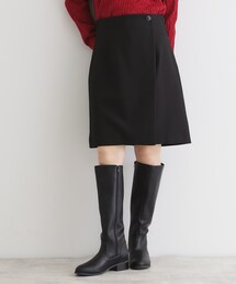 THE SHOP TK  | ◆【＠BAILA掲載】ラップ風ミニスカート(スカート)