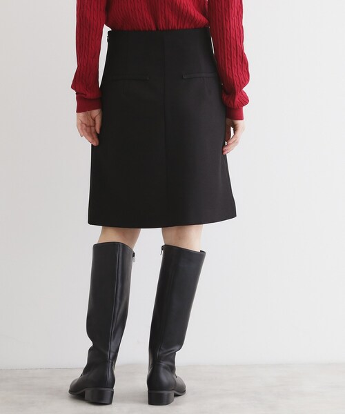 THE SHOP TK (ザ ショップ ティーケー )の「◆【@BAILA掲載】ラップ風ミニスカート(スカート・レディース・ブラック/ブラウン系その他・13/12)」の5枚目の写真