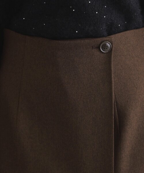 THE SHOP TK (ザ ショップ ティーケー )の「◆【@BAILA掲載】ラップ風ミニスカート(スカート・レディース・ブラック/ブラウン系その他・13/12)」の15枚目の写真