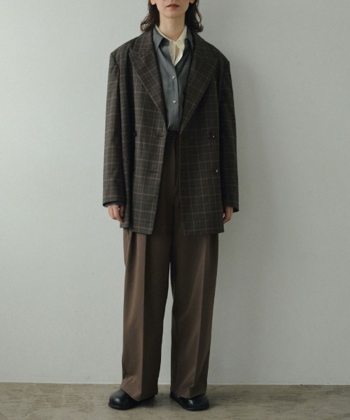 【新品】anuke Oversize Double Jacket anuke SALE ANUKE (アンヌーク）Oversize Double Jacket 即日